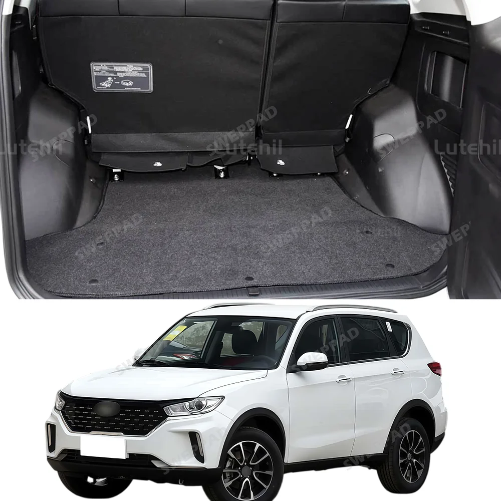 Фото Автомобильные коврики для Kaiyi X3 2016-2025: коврик в багажник, защитный коврик для грузового отсека, индивидуальные напольные покрытия, аксессуары №2