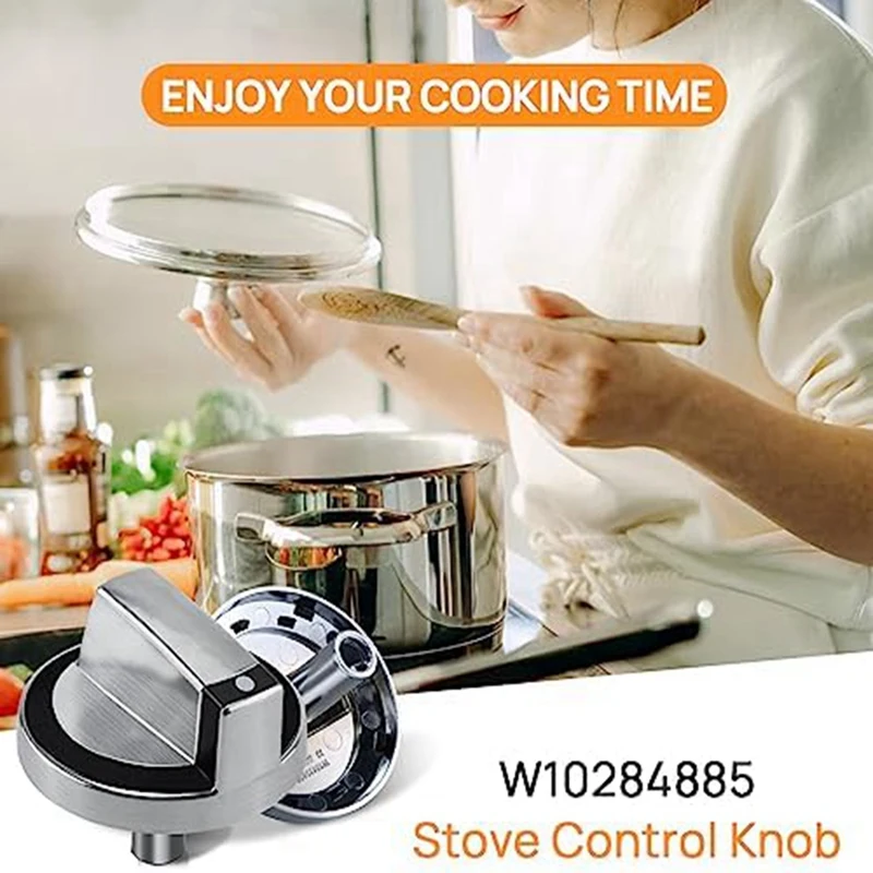 В 10284885 Замена ручки горелки подходит для газовой плиты/печи/духовки Whirlpool