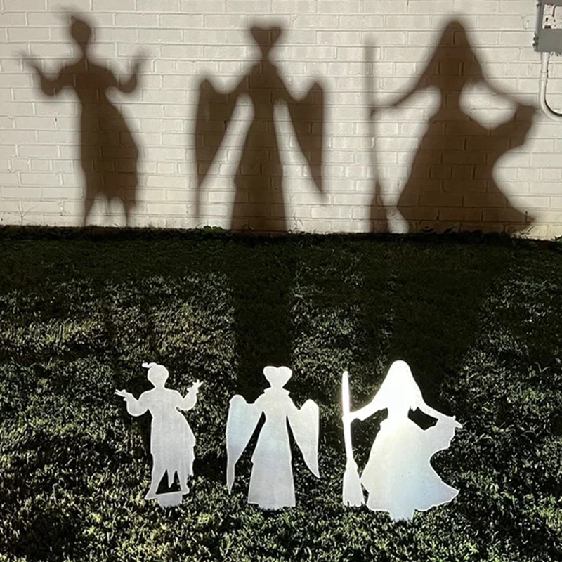 

3 PCS Sanderson Sisters Garden Stakes Halloween Hocus Pocus Decor Outdoor Halloween Decor Halloween Party