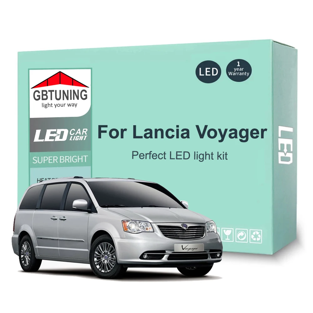 

15Pcs LED Interior Light Bulb Kit For Lancia Voyager 2011 2012 2013 2014 Car Vanity Mirror Trunk Vehicle Lamp Canbus No Error