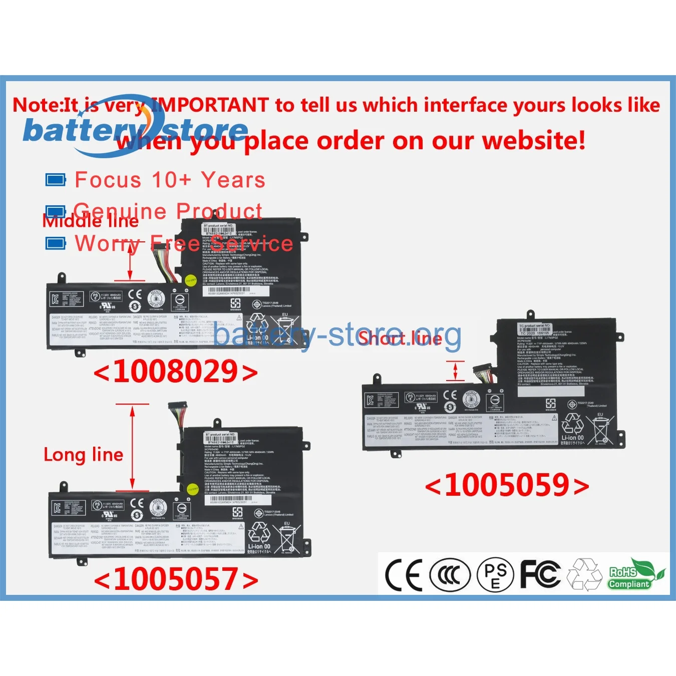 Оригинальные аккумуляторы для ноутбуков 5B10Q88555 SB10W69453 Legion Y740 Y7000 Y540-17IRH 5B10T31045 11 52 В 3