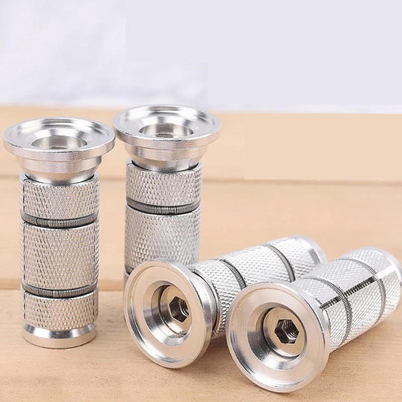 

Bike Headset Expander Stem Top Cap Alloy Compression Plug Nut Bicycle Front Fork 1 Set Bike Star Nut
