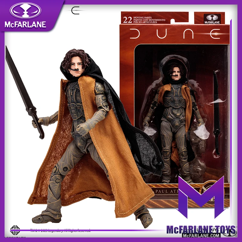 

McFarlane Toys Dune Movie Part 2 Actor Character DC Multiverse 7 Inch Movable Figures Figures Collectible Series 10689