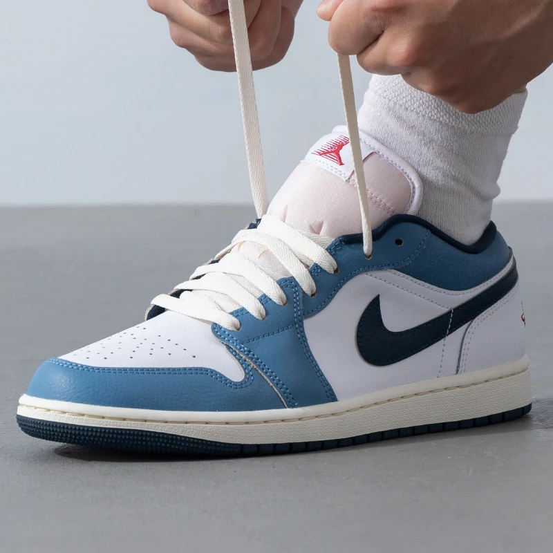 Кроссовки NIKE AIR JORDAN 1 LOW SE AJ1 мужские модная повседневная обувь в стиле ретро для