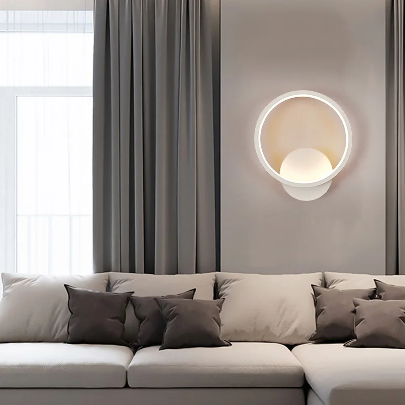 

Modern Simple Wall Lamp Staircase Cozy Decorative Bedside Wall Decor Lamp Nordic Creative Lighting Background Wall Lamp