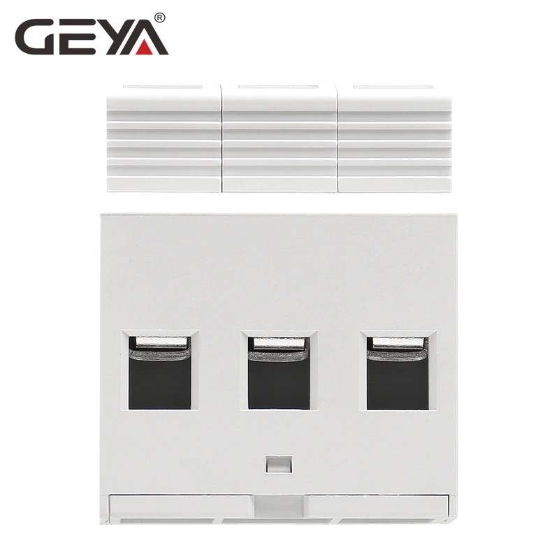 Free Shipping GEYA 2P DC 600V Din Rail SPD House Surge Protector 3Phase 1000v | Обустройство дома