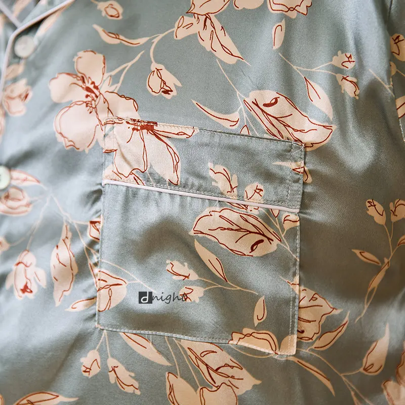 Summer Mens Pajamas set Short Tops Short Pants Sets Pyjamas Stripe Men Sleepwear Pijamas Homewear Large Size 7XL Sleepwear