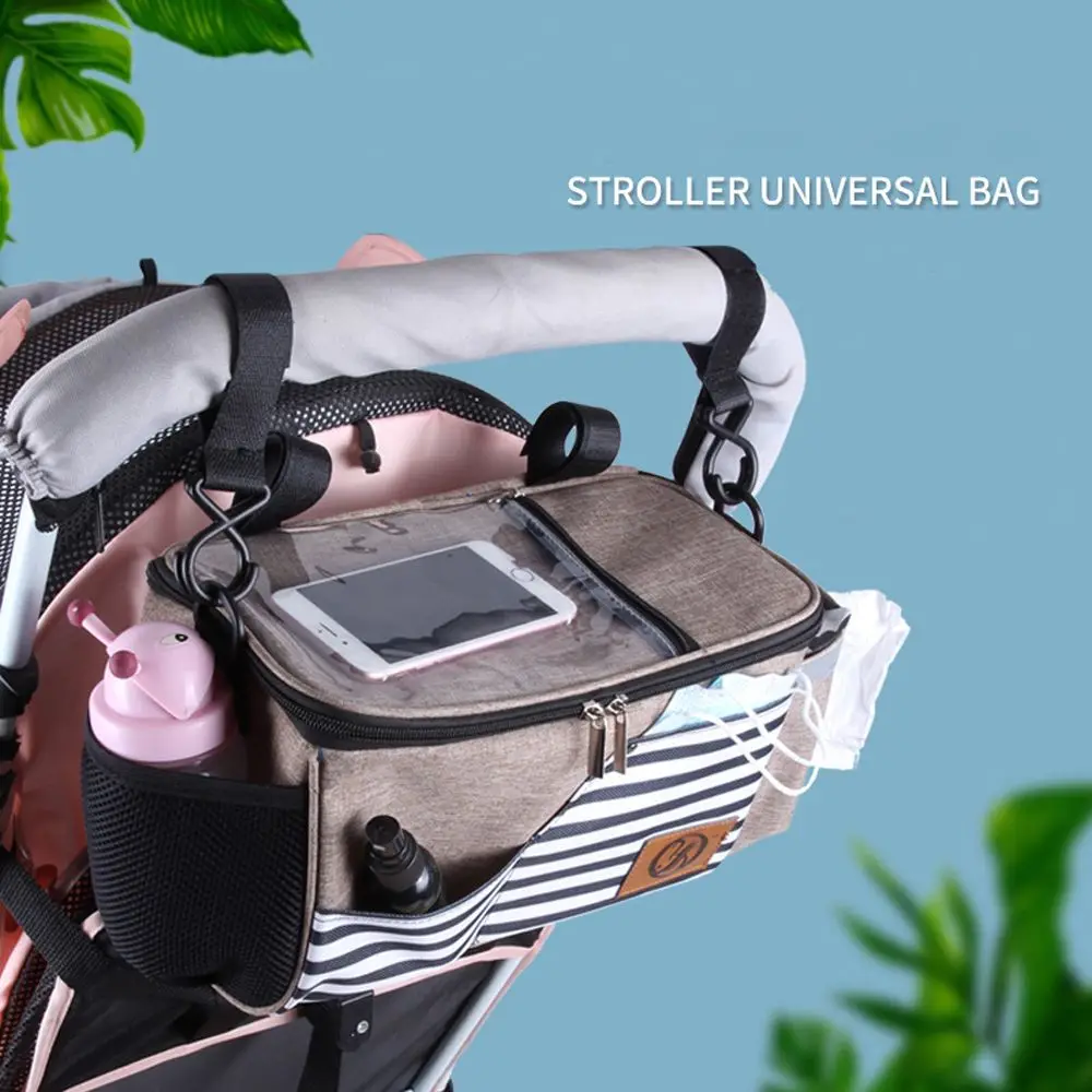 

Износостойкая универсальная сумка для подгузников с несколькими карманами, тележка для новорожденных, органайзер для мам, дорожные сумки
