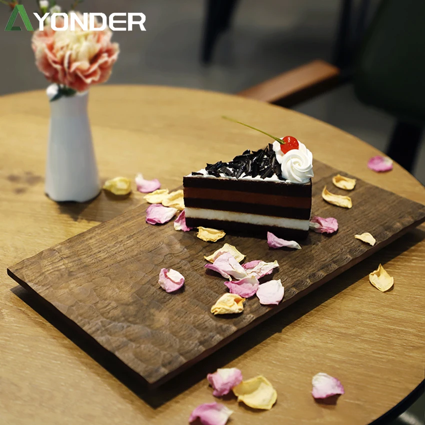 Однотонная подставка для чая и пирожных в японской воде |