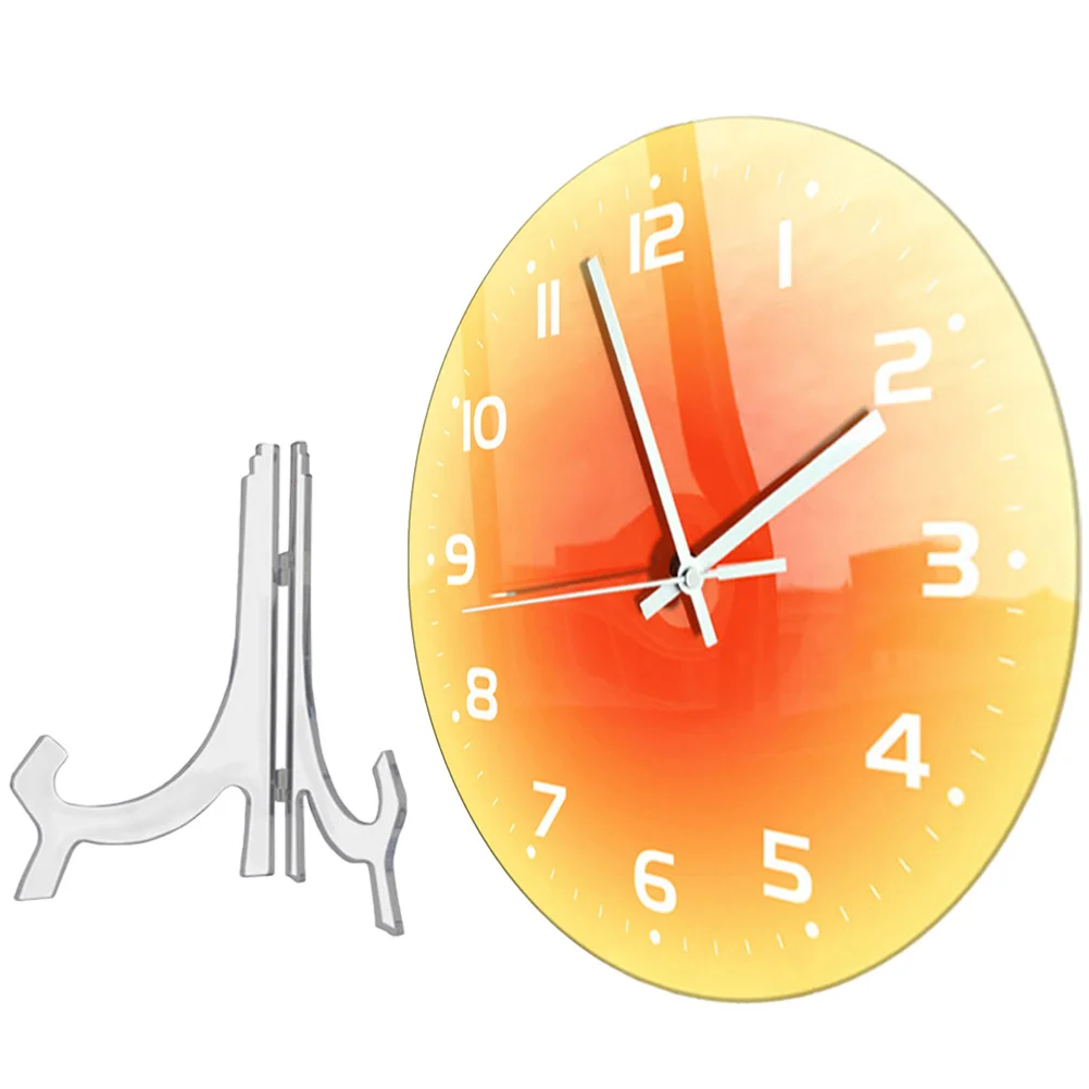 

Wall Decorative Clock Round Clock Bedroom Wall Hanging Clock Desktop Clock Ornament