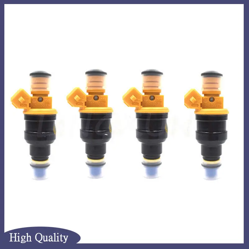 Топливная форсунка 4 шт. подходит для BMW 3 SERIES E30 E36 318IS 735i 735iL 635C 635i 525i 535i 3.5L 140HP M42B18 89-96