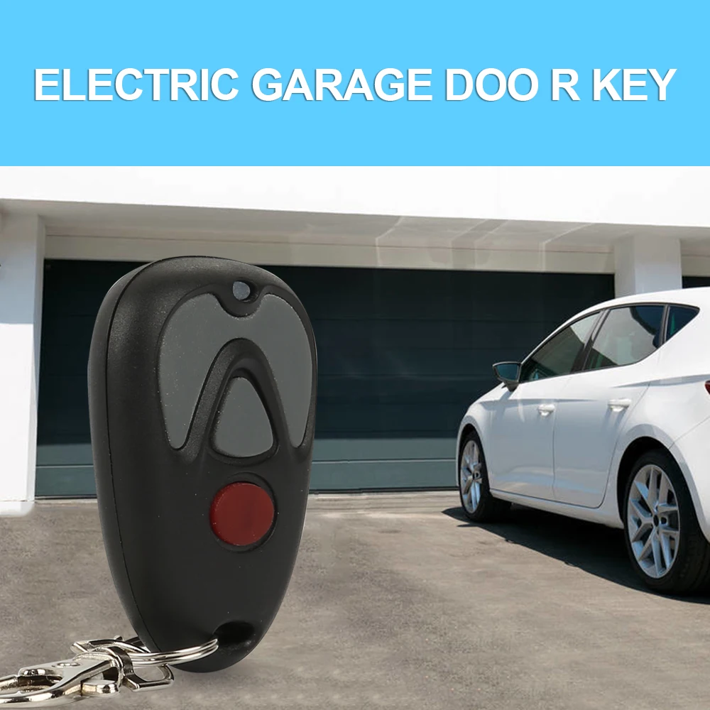 

New Garage Door Electric Door Remote Control 433 Mhz Duplicator Fixed Code 433.92mhz Transmitter Keychain Opener Command