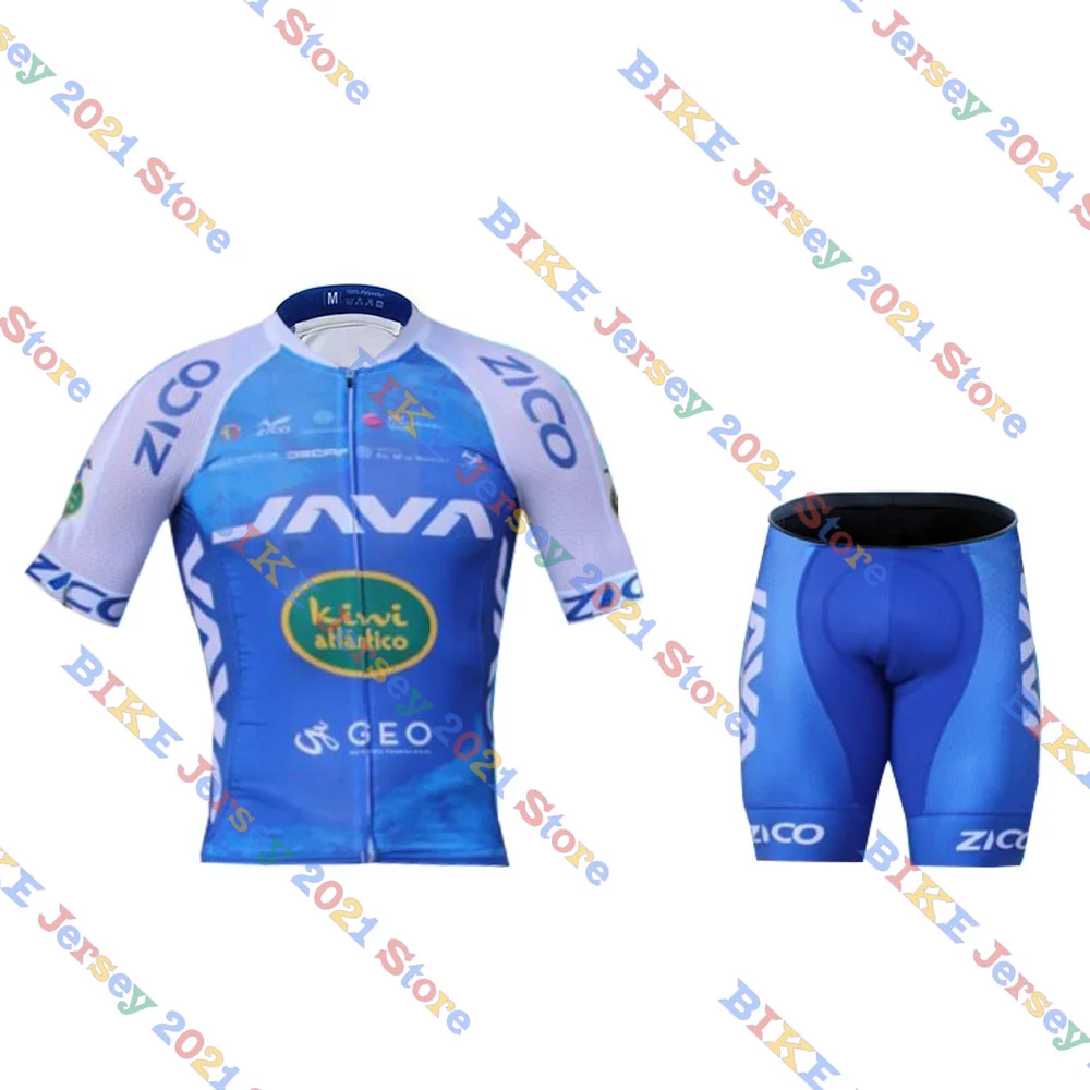 Комплект одежды для велоспорта Maillot Java Kiwi Atlantico 2022 мужской Короткий трикотажный