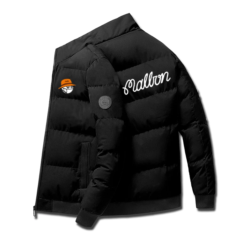 

Мужской пуховик для гольфа, зимняя куртка и пальто, уличная одежда 2022, куртка для гольфа Malbon, мужское ветрозащитное теплое Мужское пальто