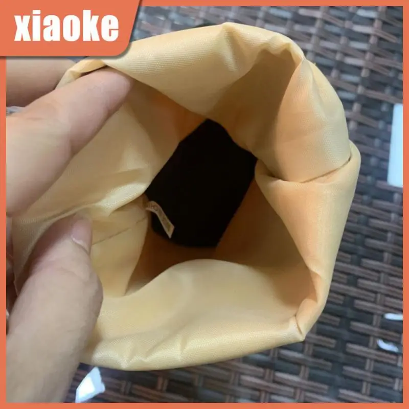 

Cylindrical Juice Cup Bag Outdoor Lovely Strap Cup Bag Cute Milk Tea Cup Bag Cup Accessories Sports Cup Handbag Portable Canvas