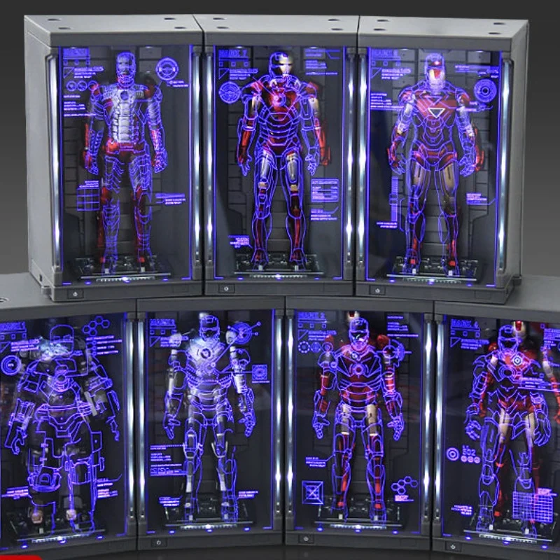 Фигурка Marvel Iron Man Mk1-7 Mark Hall Мстители Тони Броня набор 1-7 Stark Legends оригинальные