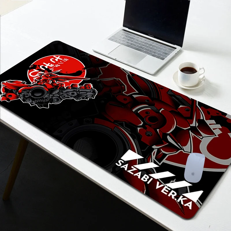 

Gundam Mousepad Gamer Rubber Mat Kawaii Mouse Pad Pc Gaming Accessories Mausepad Deskmat Mats Keyboard Cabinet Mause Laptops Xxl