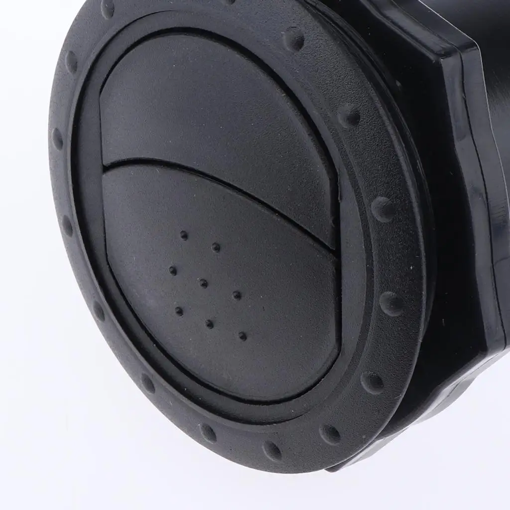 Шлюз с вентиляционным отверстием для морской лодки RV 70x45 мм черный Прямая