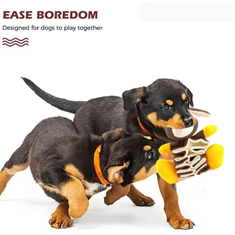 Плюшевая игрушка для собак жевательное животное кенгуру коала устойчивая к