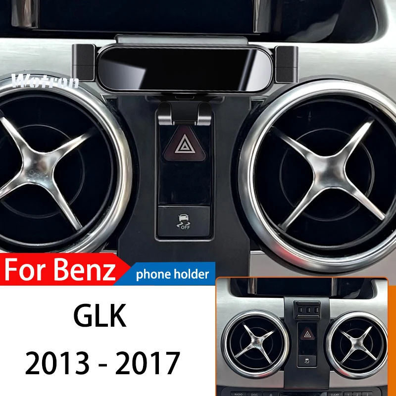 

Автомобильный держатель телефона для Mercedes Benz GLK X204 2008-2017, GPS, специальная гравитационная навигация, мобильный кронштейн, вращающаяся на 360 градусов подставка