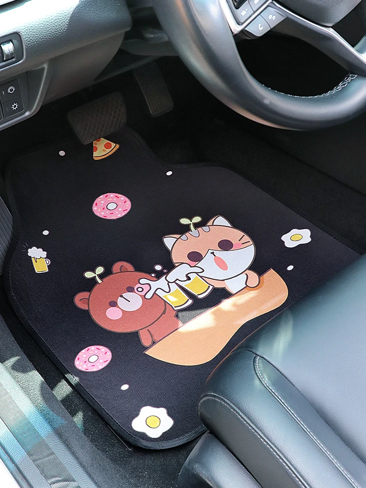 

Новое универсальное всесезонное одеяло для ног из мультфильма автомобиля, коврик для ног из мультфильма «Свинка»