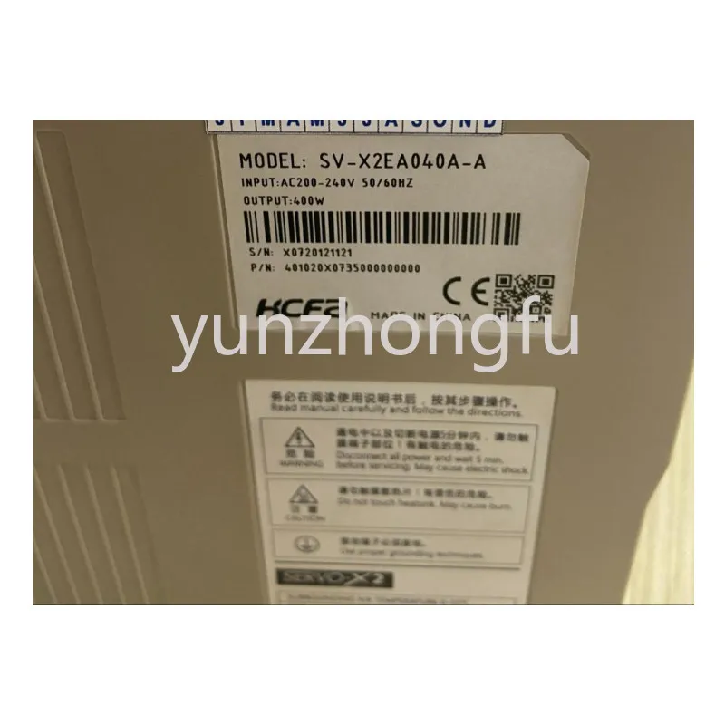 

FOR HCFA Driver SV-X2EA040A-A Used Good In Condition