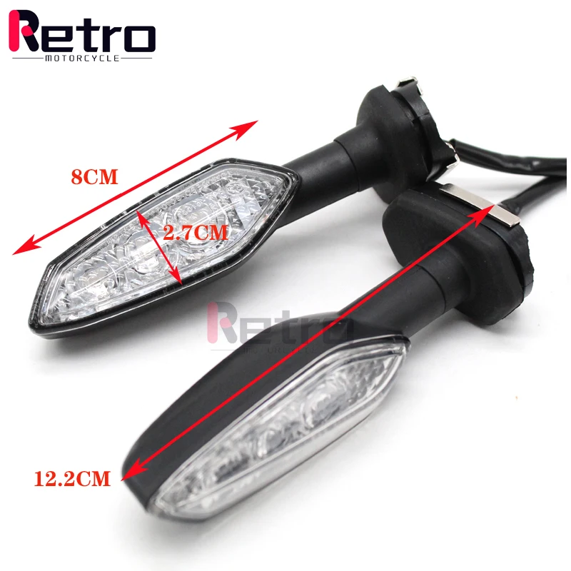 Для KAWASAKI Versys 650/1000 SE X300 X250 ER-6N KLR650 ZRX1200 мотоциклетный светодиодный индикатор