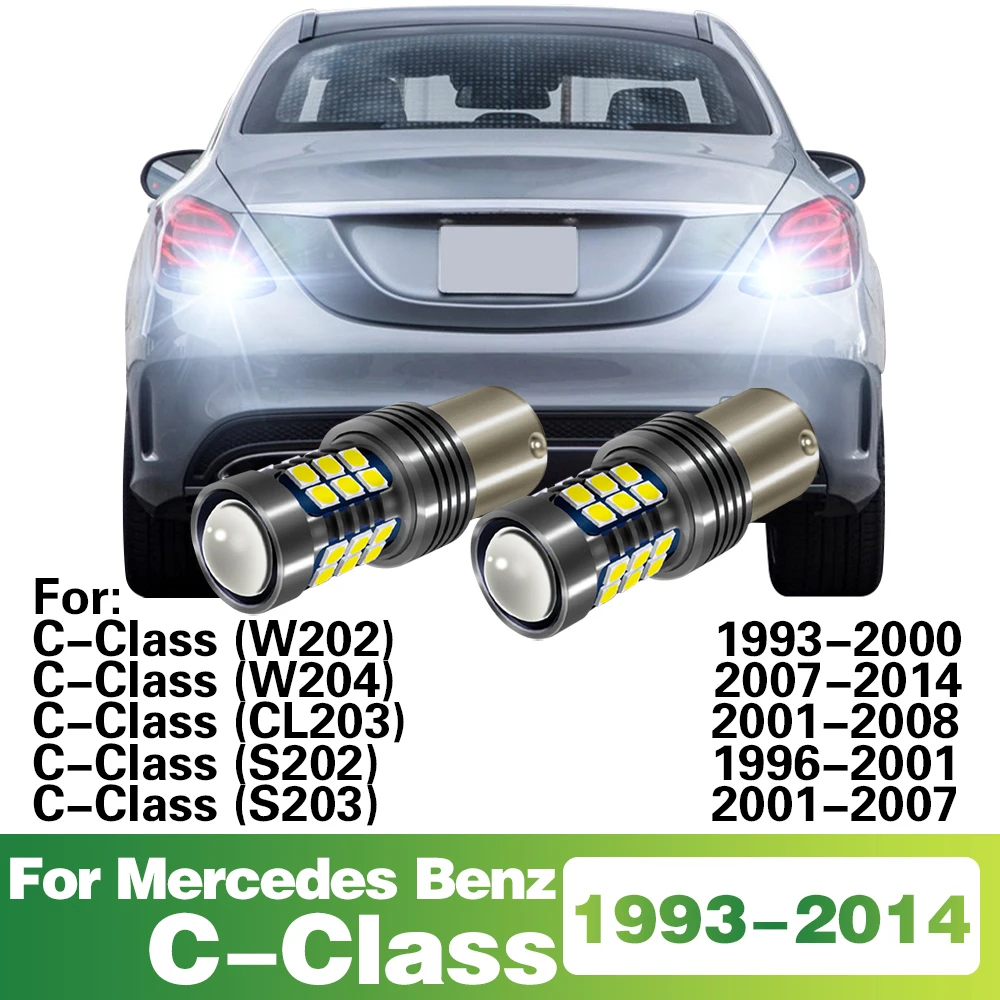 Фонари задние для Mercedes Benz C Class W202 W204 CL203 S202 S203 1993 -2013 2014 1156 BA15S P21W 2 шт.