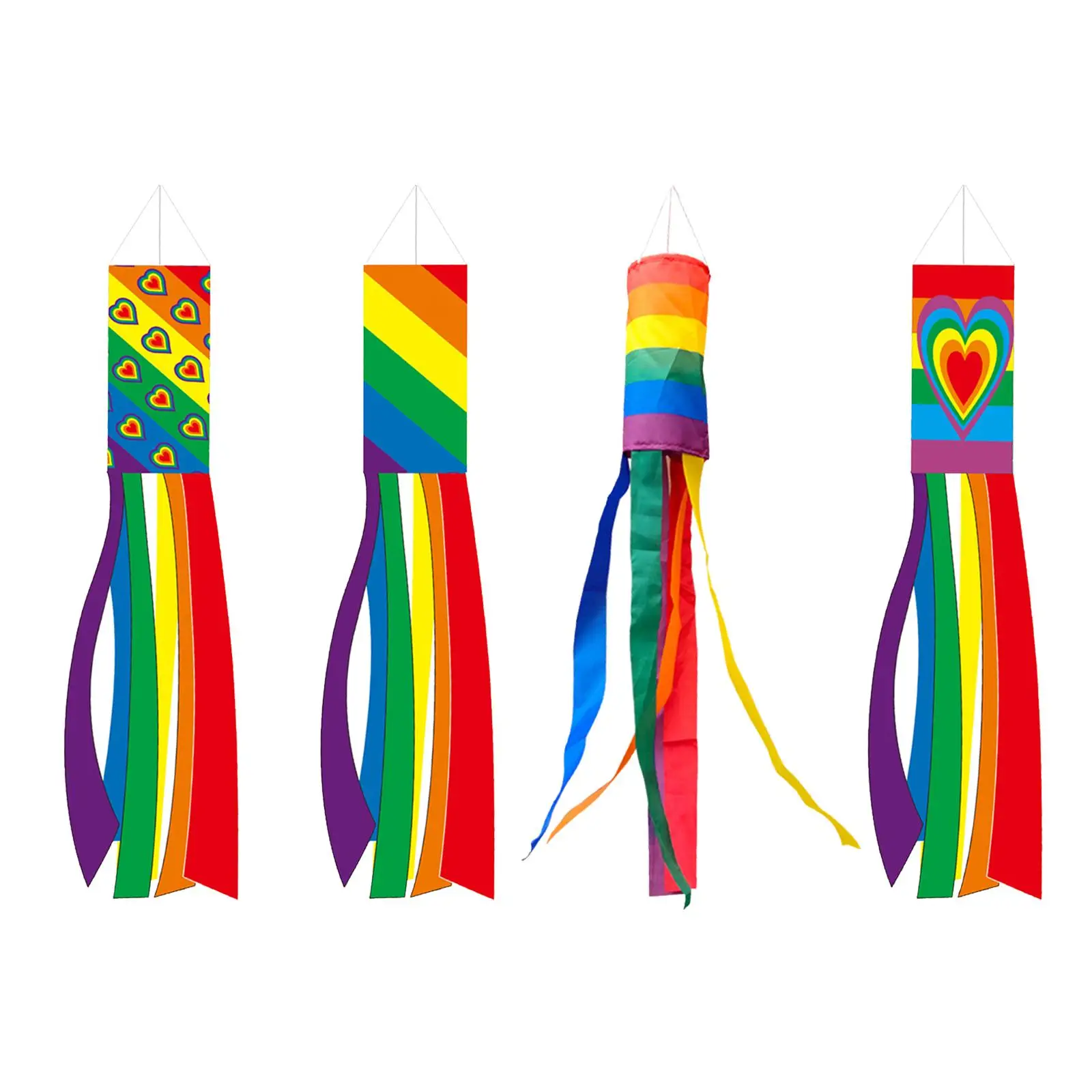 

Hanging Windsock Decorations Durable Flag Windsock for Balcony Outdoor Patio