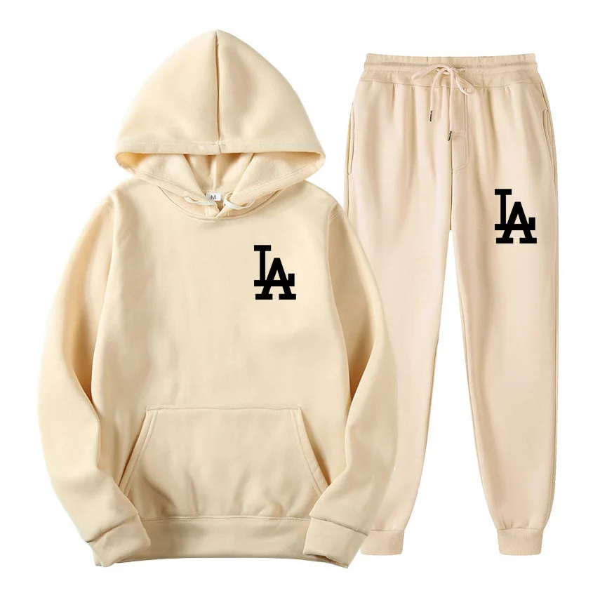 

Sports Brand Tracksuits Men's Sets Long Sleeve Sweatshirt Pants 2 Piece Suit Women Casual Hoodies Joggers Trend Clothes