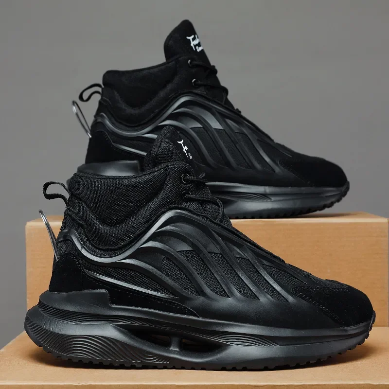 

Man Classic Thick Solid Sneakers Men Lightweight Hip Hop Shoes for Men Soles Breathable Zapatos De Mujer Couple Sport Shoes