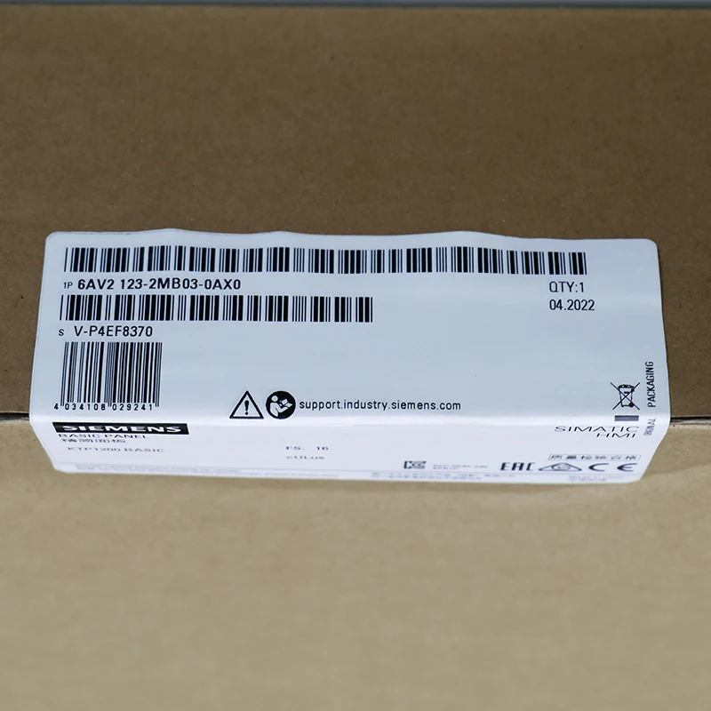 

Brand New Siemens 6AV2123-2MB03-0AX0 SIMATIC HMI KTP1200 BASIC PANEL