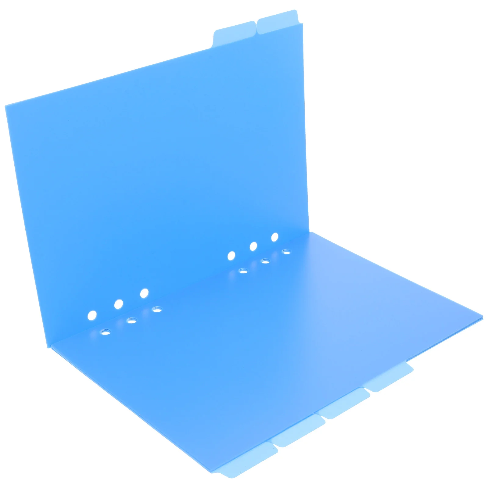 6 шт. синий разделитель страниц эстетические разделители перфорированная папка