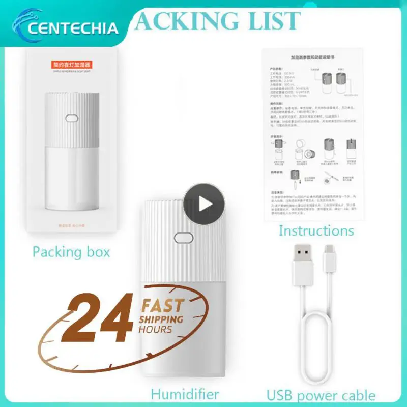 

Mini Air Humidifier Ultrasonic USB Essential Oil Diffuser Car Purifier Home Aromatherapy Mist Sprayer With LED Atmosphere Light