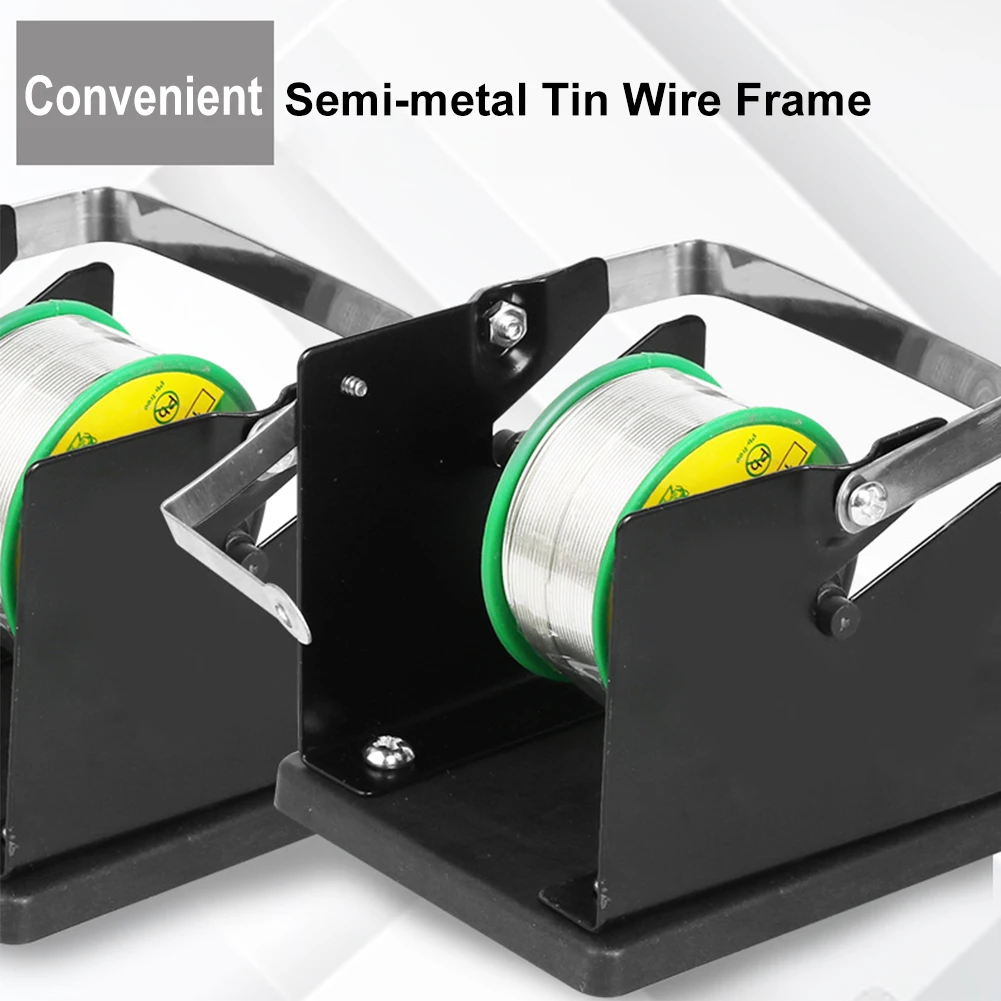 Подставка для припоя прочный регулируемый держатель катушки Оловянная катушка