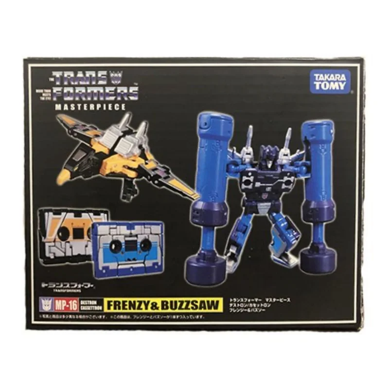 Экшн-фигурки Takara Tomy Transformer Toy MP-16 Frenzy Buzzsaw, трансформер, робот, игрушки для детей, Трансформеры, фигурки