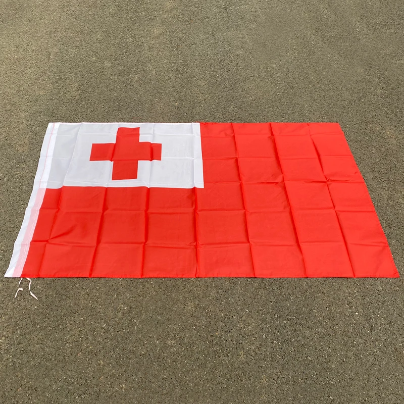 Флаг aerxemrbrae 150x90 см, флаг tonga, высококачественный двусторонний Печатный флаг tonga из полиэстера