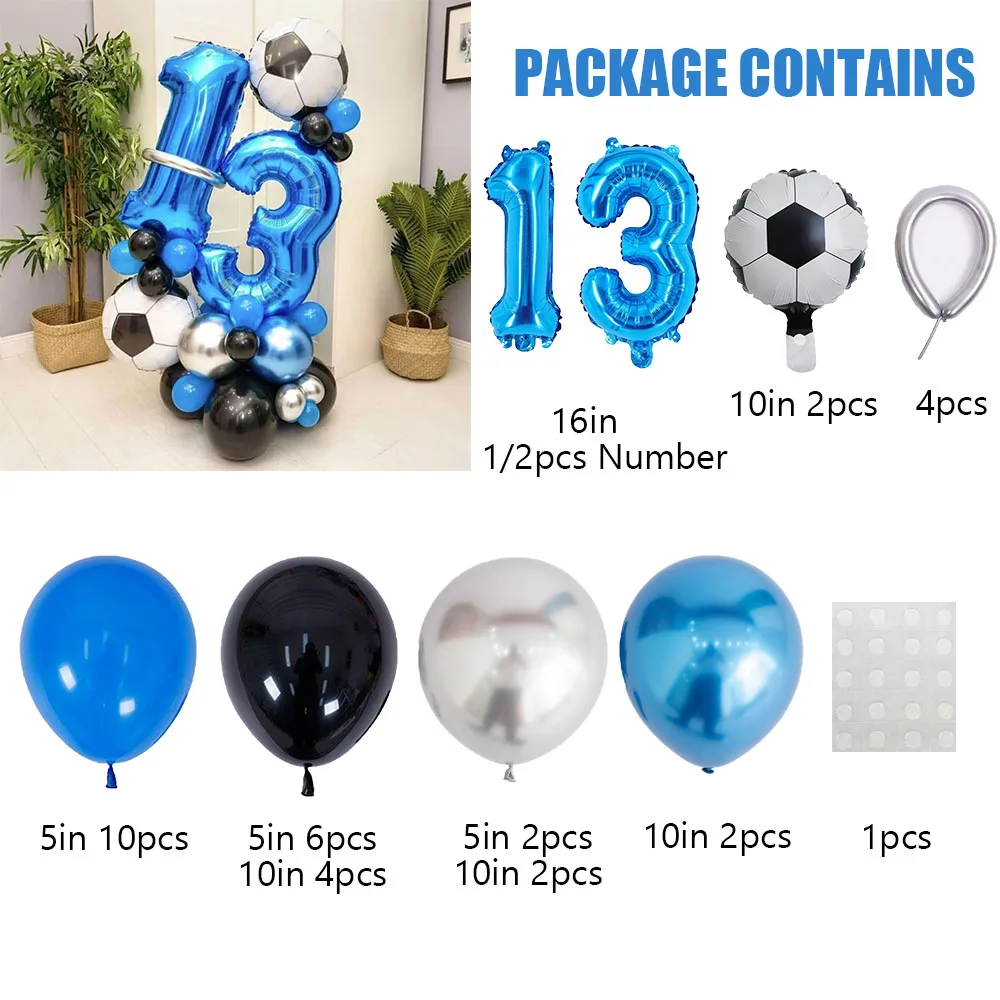 

Фольгированные шары для футбольной вечеринки CatchMyParty