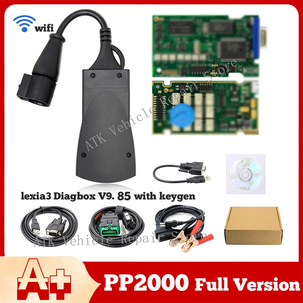 Диагностические инструменты для Citro-en Peug-eot LE-XIA PP2000 полное программное