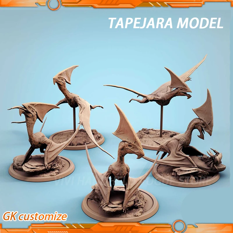 

1/35 10-15cm Tapejara Model Toy Ancient Prehistroy Animal Dinosaur Model GK customize Pterosauria pterosaur