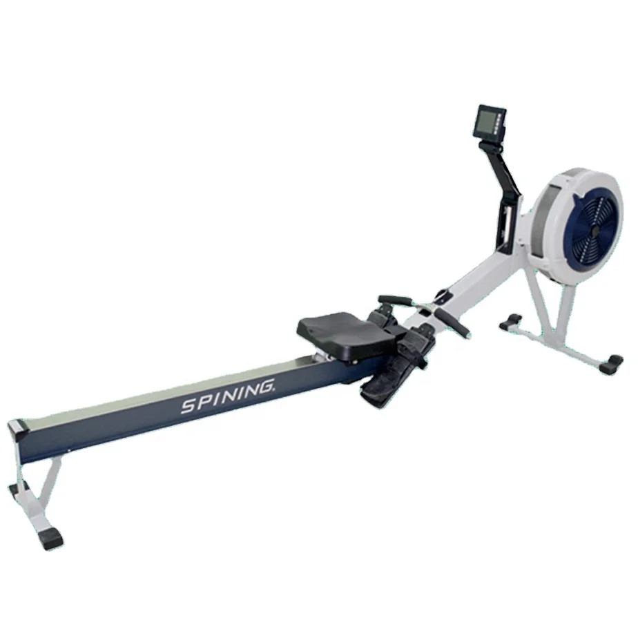 

New Design Seated Row Machine Dynamic Rowing Machine Indoor Air Rower Wind Resistance Fitness Cadio Training
