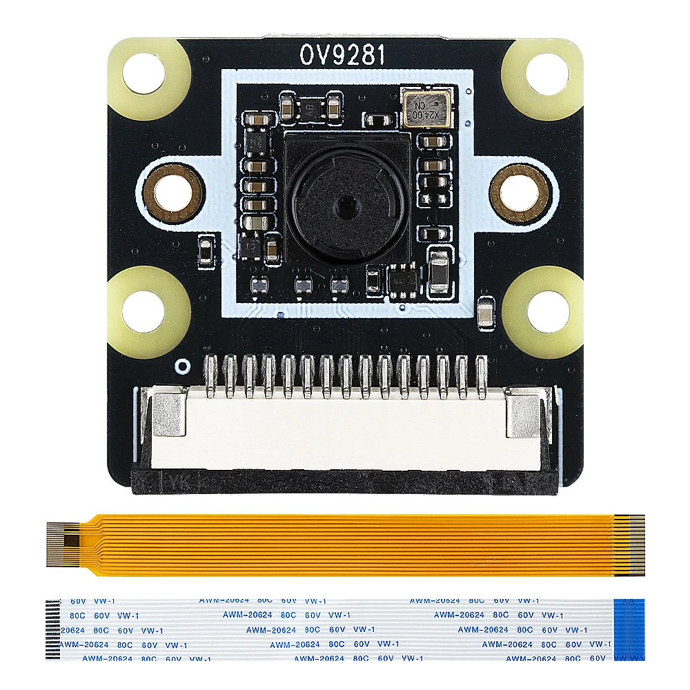Фото Модуль камеры OV9281 для Raspberry Pi 5, 4, 4B, 3B+, ZERO 2 W, 1280*800, 1 МП, черно-белый, с глобальным затвором, 120 кадров/с, 79, 110, 160 градусов №3