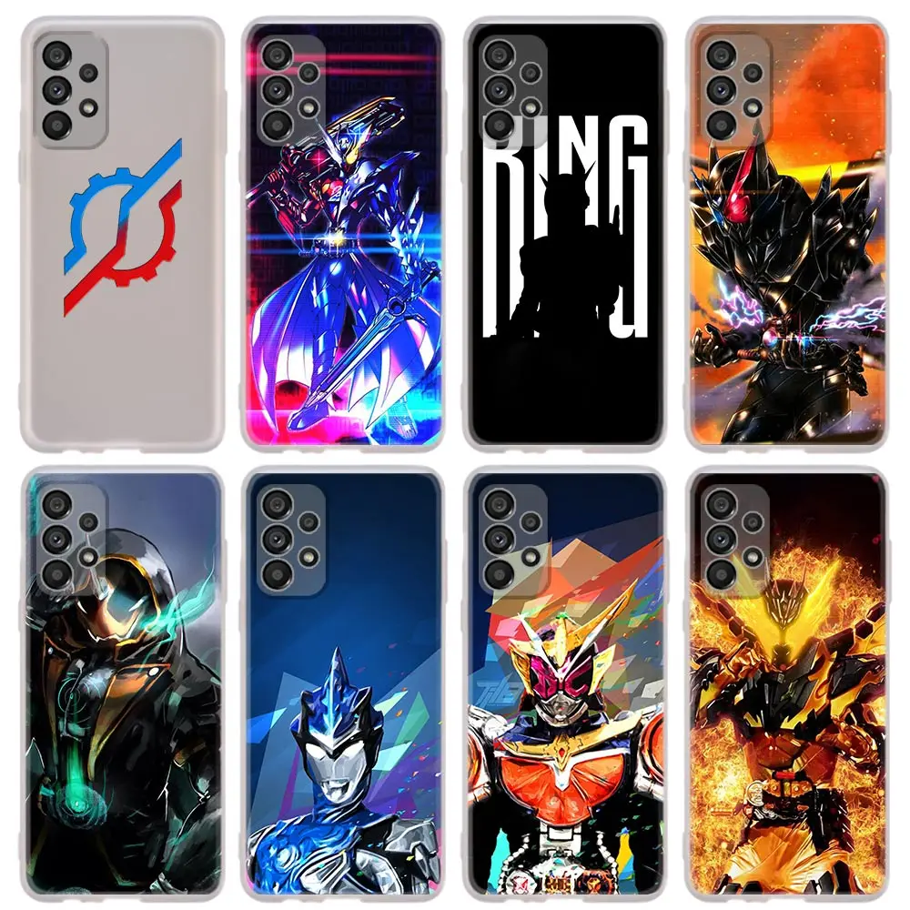 Чехол для Samsung A13 A33 A53 A73 A32 A42 A52 A72 5G A71 A51 A41 A31 A21S A30 A50 A70 4G чехол Kamen Rider Dragon Knight |