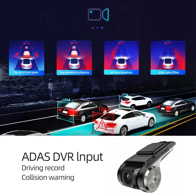 ADAS DVR видеорегистратор Автомобильный видеорегистратор/WIFI и Android автомобильный