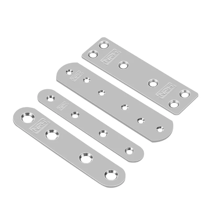 

304 Stainless Steel Straight Piece Flat Angle Code Connecting Piece Reinforced Iron Piece 7-Shaped Angle Iron