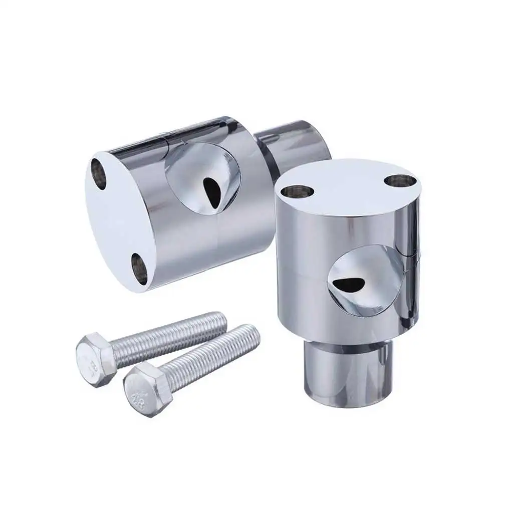 

Pack of 2 Motorcycle Handlebar Risers Handle Bar 25mm Biking Replacement Upgraded Modification Spare Parts Accessories