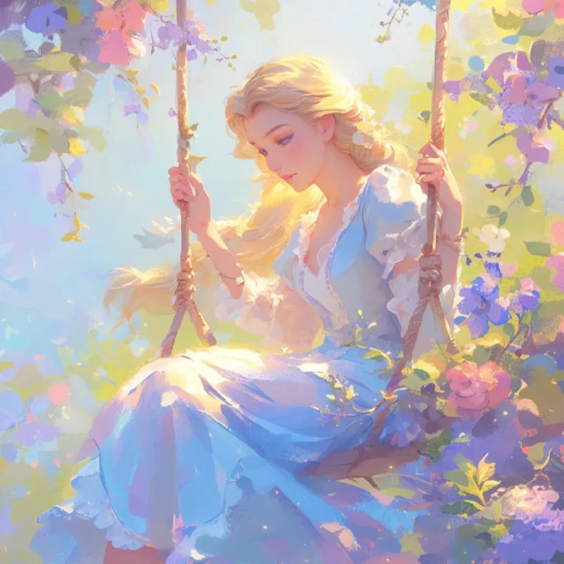 Набор Алмазной Живописи Принцессы Диснея 5D Сделайте Свой Собственный Золушка