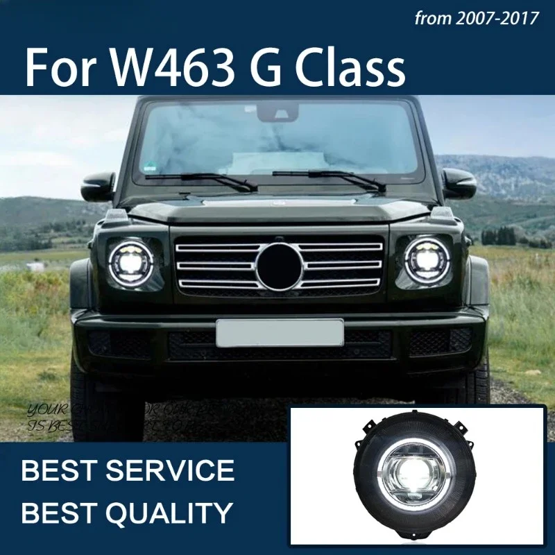 Автомобильные фары для W463 G Class 2007-2017 2018-2021 светодиодные автомобильные в сборе G350