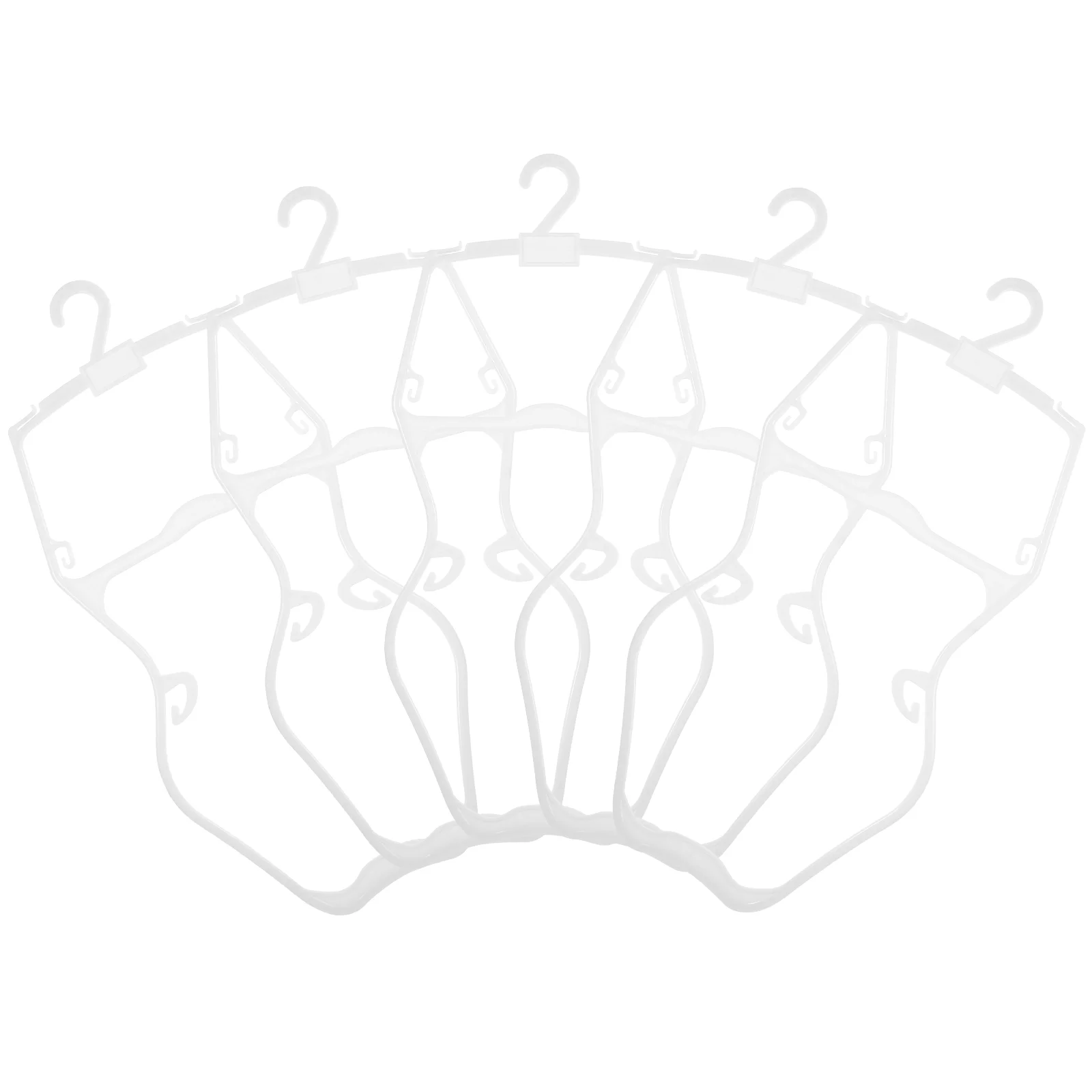 5 шт. вешалка для купальника купальники малышей пластиковая детской одежды