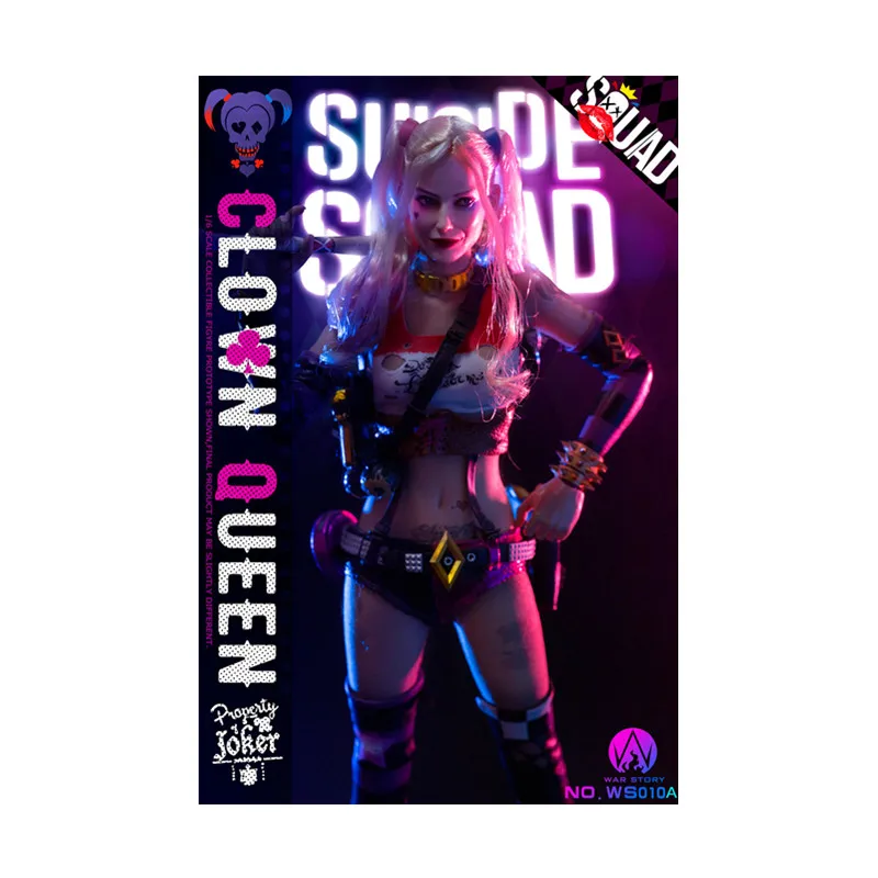 WAR STORY WS010B 1/6 Model Clown Queen Deluxe Version Movable Doll Toy In Stock